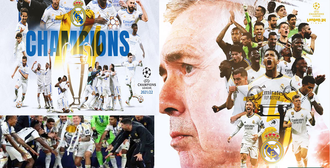 Real Madrid Kembali Ke Puncak Juara Liga Champions 2024