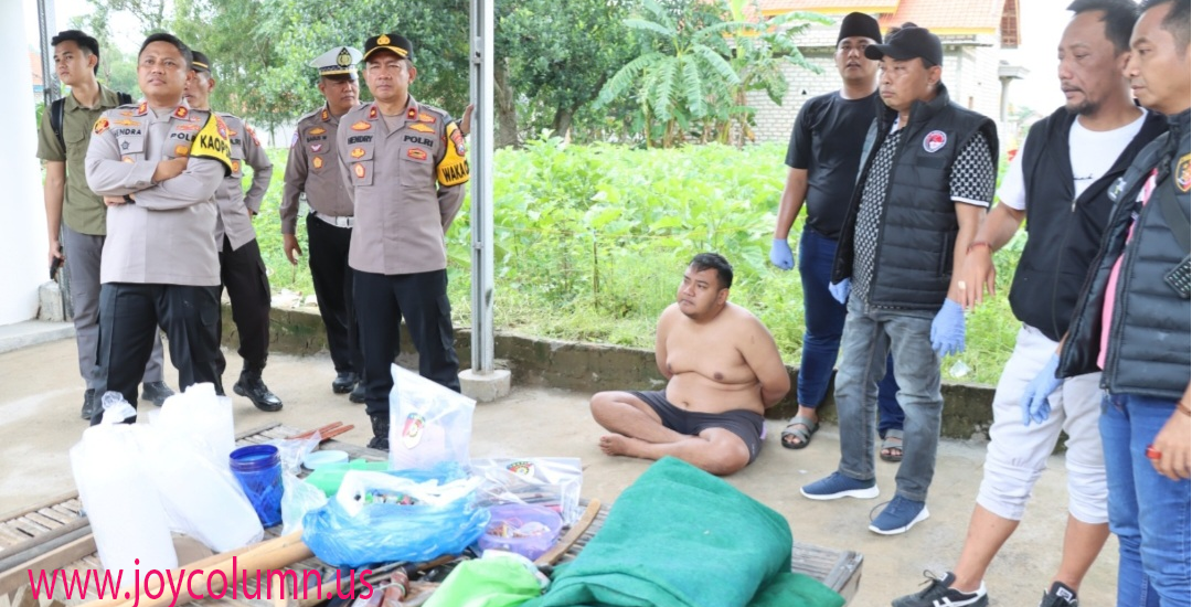 Polisi Gerebek Sarang Narkoba